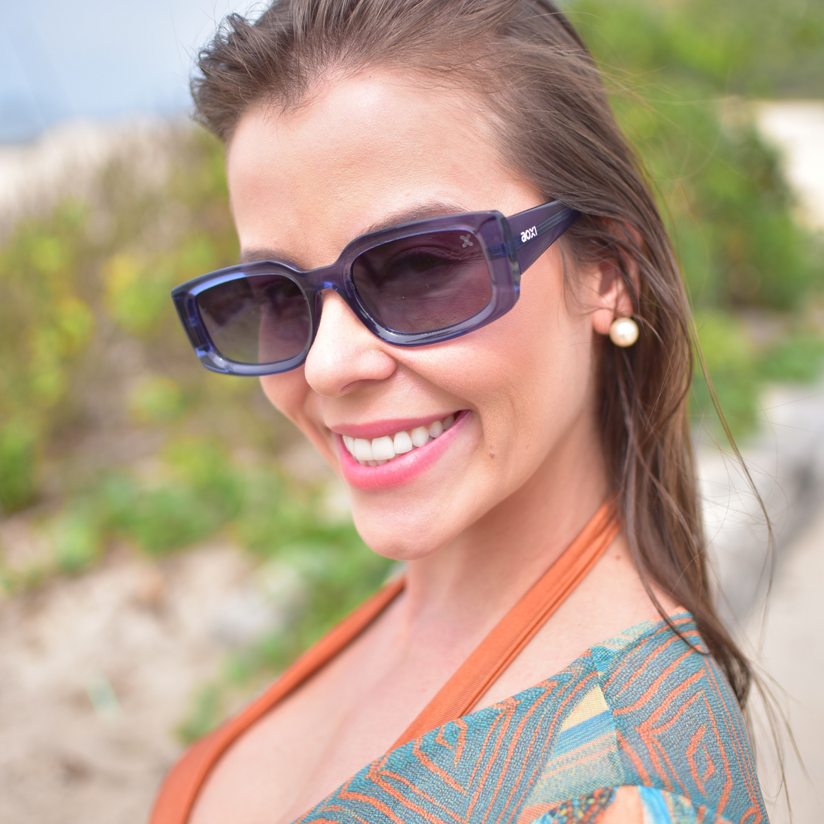 Óculos de Sol Unissex Walk Azul Polarizado