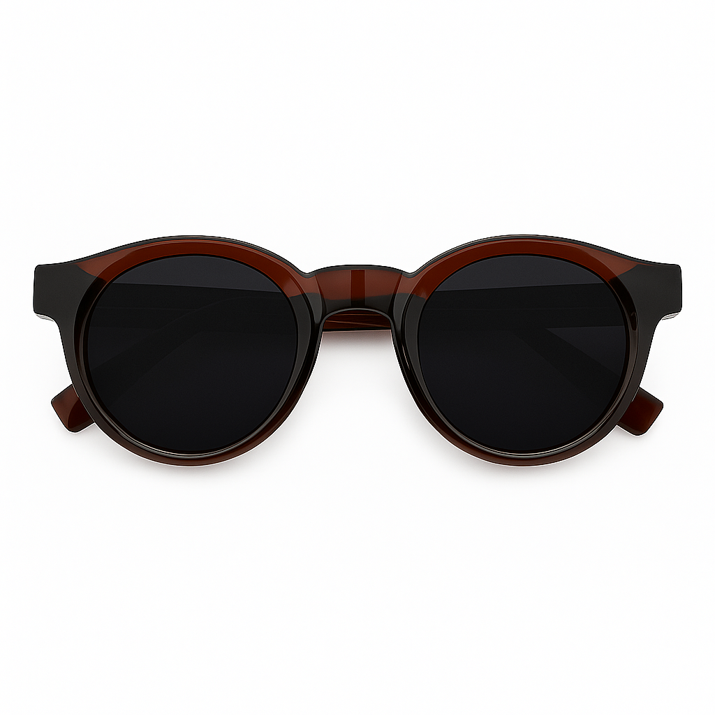 Óculos de Sol Unissex Raven Marrom Polarizado