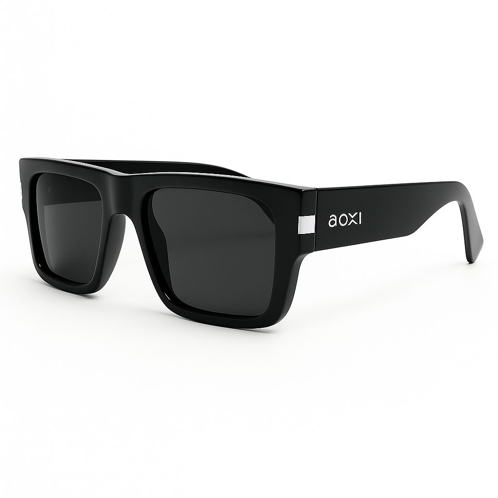Óculos de Sol Unissex Falcon 2.0 Retangular Preto
