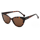 Óculos de Sol Feminino Condor Gatinho Tartaruga Polarizado